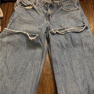 Levi's Low Loose Stone Wash Jeans